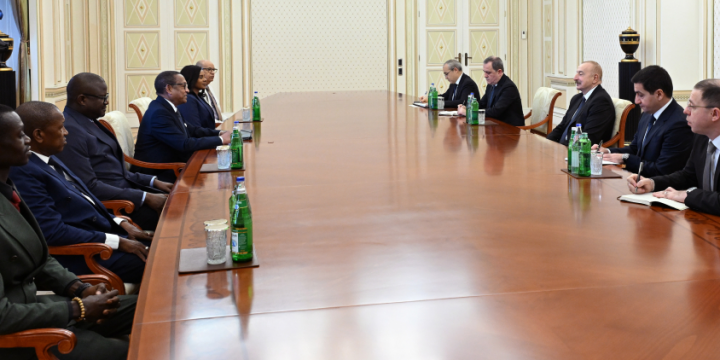 President of Azerbaijan Ilham Aliyev received delegation from the Republic of Guinea-Bissau