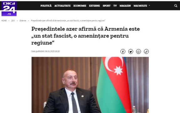 President Ilham Aliyev’s interview with local TV channels in Romanian media spotlight