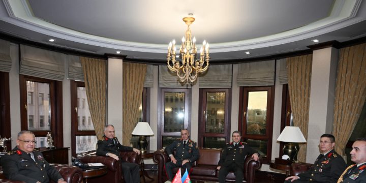 Türkiyə Silahlı Qüvvələrinin Baş qərargah rəisi Azərbaycan müdafiə nazirinin müavinini qəbul edib
