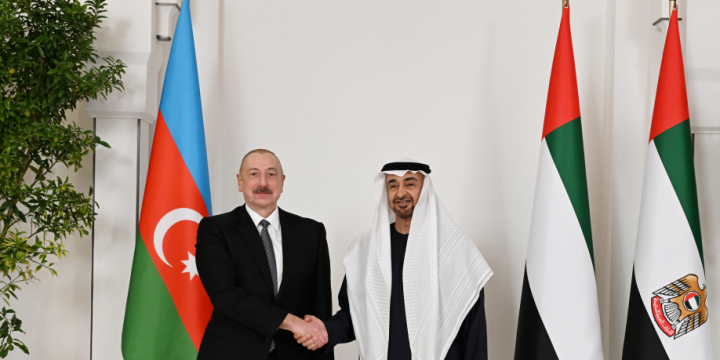 President of Azerbaijan Ilham Aliyev met with President of United Arab Emirates in Abu Dhabi