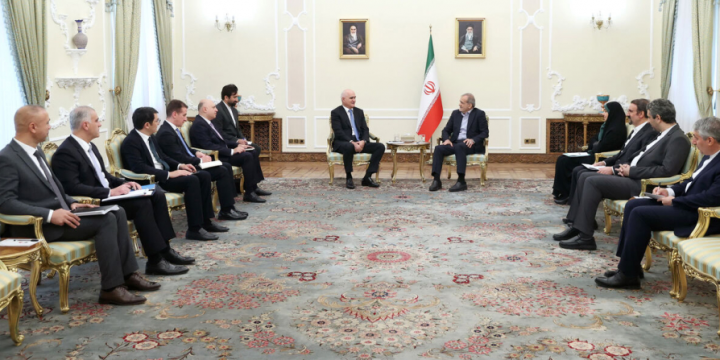 Azerbaijani Deputy PM meets with Iranian President