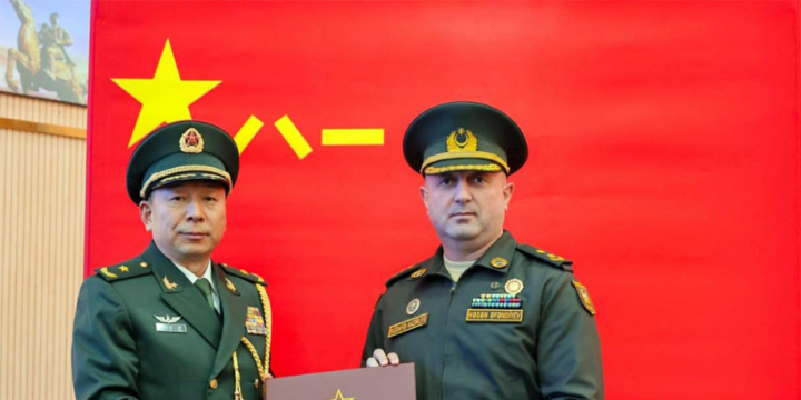 Azerbaijan Army’s serviceman graduated from Chinese Army Command College with honors