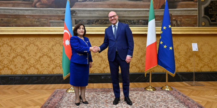 Speaker of Azerbaijan’s Parliament meets with Italy’s Chamber of Deputies President