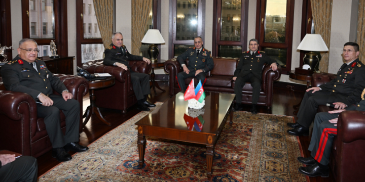 Azerbaijan’s Deputy Defense Minister meets with Chief of General Staff of Turkish Armed Forces