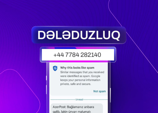 “Azərpoçt” adından həyata keçirilən dələduzluqlarla bağlı vətəndaşlara növbəti dəfə xəbərdarlıq edilib