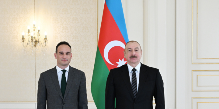 President Ilham Aliyev received credentials of Slovenia’s newly appointed ambassador