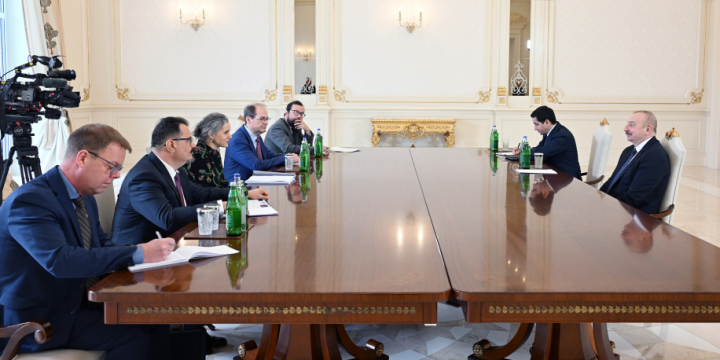 President Ilham Aliyev received European Union Special Representative for South Caucasus