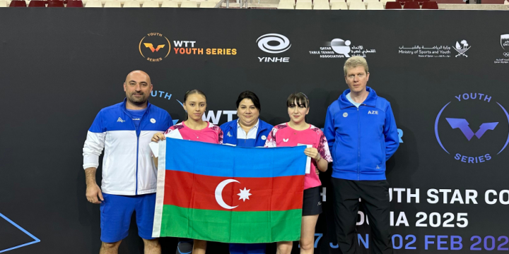 Azerbaijan’s table tennis players clinch bronze medal in Doha