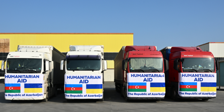 Azerbaijan sends another batch of humanitarian aid to Ukraine