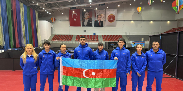 Azerbaijani table tennis players set for WTT Youth Contender Cappadocia 2025