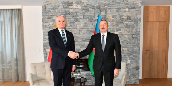 President Ilham Aliyev: Relations of friendship and cooperation between Azerbaijan and Lithuania have good traditions