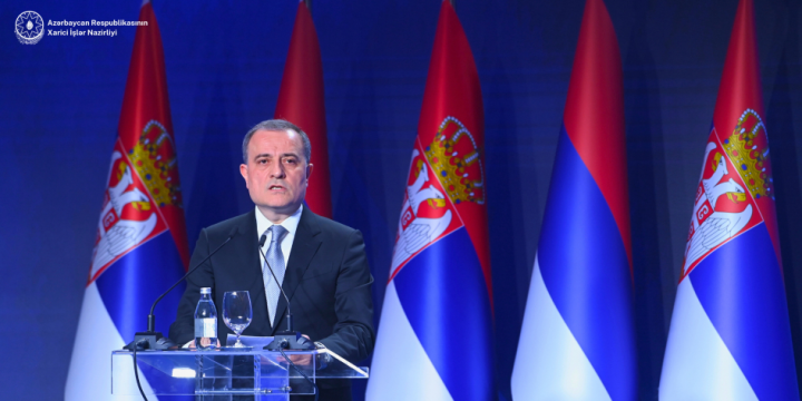 Azerbaijani FM attends reception marking Serbian Statehood Day