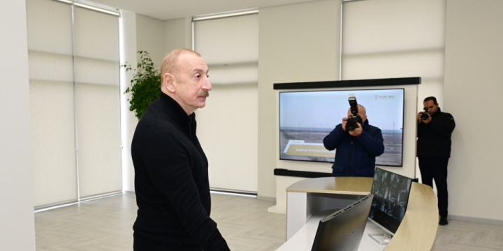 President Ilham Aliyev attended inauguration of Aghdam Regional Digital Management Center and Training and Education Complex