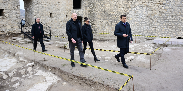 President Ilham Aliyev reviewed conceptual project for Asgaran Fortress Complex 