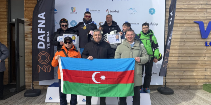 Azerbaijani skiers claim gold and bronze medals at first Turkic Ski Cup in Uzbekistan