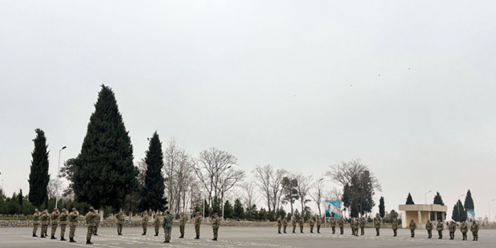 Hərbi vəzifəlilərin növbəti təlim toplanışı başlayıb