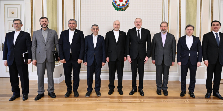 President Ilham Aliyev received Speaker of Iran’s Islamic Consultative Assembly