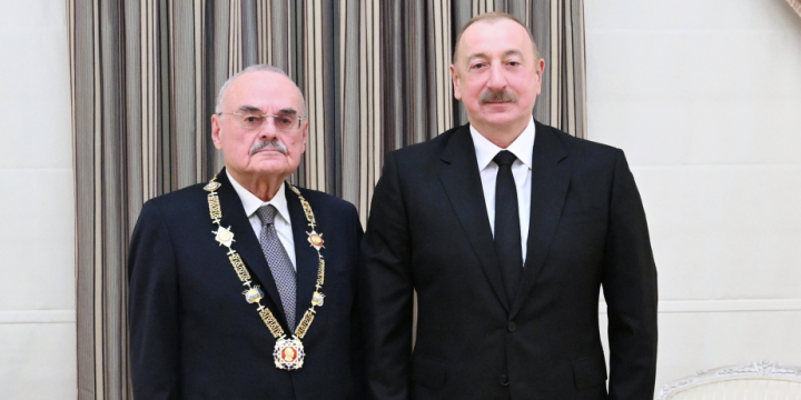 President Ilham Aliyev presented “Heydar Aliyev” Order to Artur Rasi-zade