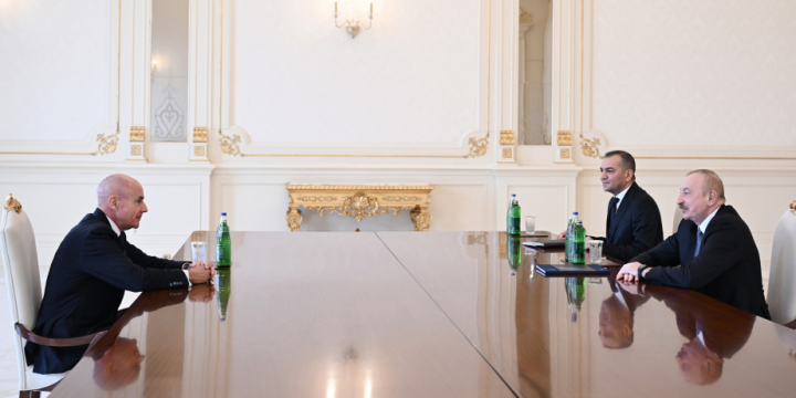 President Ilham Aliyev received President of International Ski and Snowboard Federation 