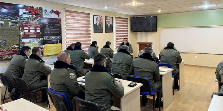 Azərbaycan Ordusunda yeni tədris dövrü ilə bağlı tədbirlər keçirilib