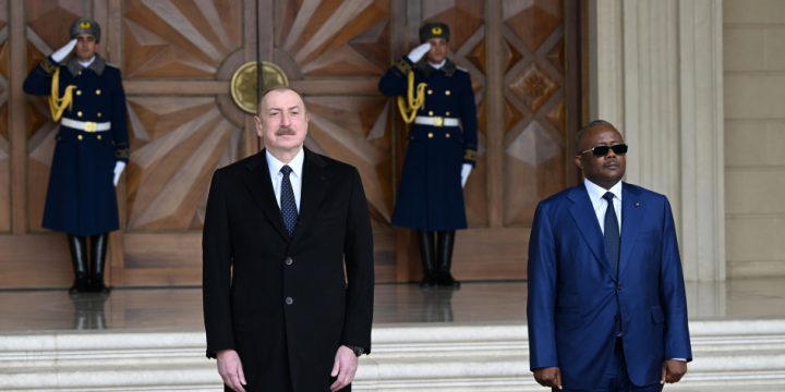 Official welcome ceremony was held for President of Guinea-Bissau in Baku