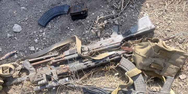 Ağdərədə silah-sursat aşkar edilib