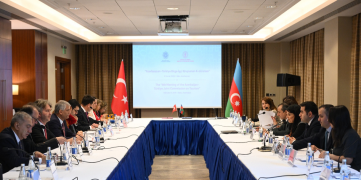 Azərbaycan-Türkiyə Turizm üzrə Birgə İşçi Qrupunun 4-cü iclası keçirilib