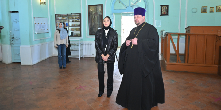 First Vice-President Mehriban Aliyeva visited Alexander Nevsky Russian Orthodox Church in Ganja