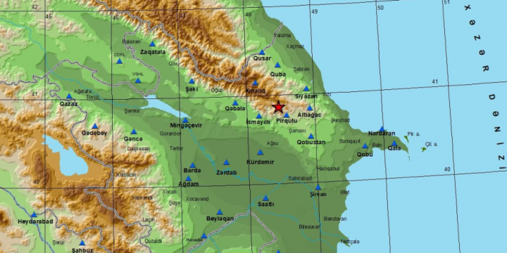 Magnitude 3.7 quake hits Azerbaijan’s Ismayilli district