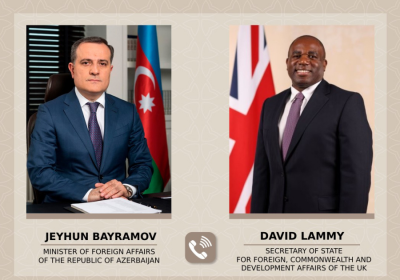 Azerbaijani, UK Foreign Ministers discuss regional situation over phone