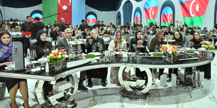 Arzu Aliyeva attends Iftar ceremony with mothers of martyrs