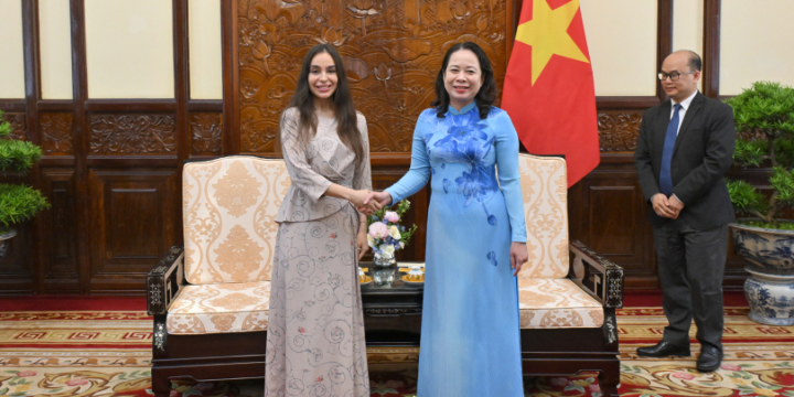 Leyla Aliyeva meets with Vice President of Vietnam