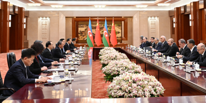 President of Azerbaijan Ilham Aliyev met with Premier of the State Council of China