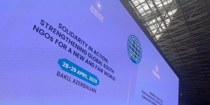 Bakıda “Həmrəy fəaliyyət: yeni və ədalətli dünya üçün Qlobal Cənub QHT-lərinin gücləndirilməsi” Forumu işə başlayıb