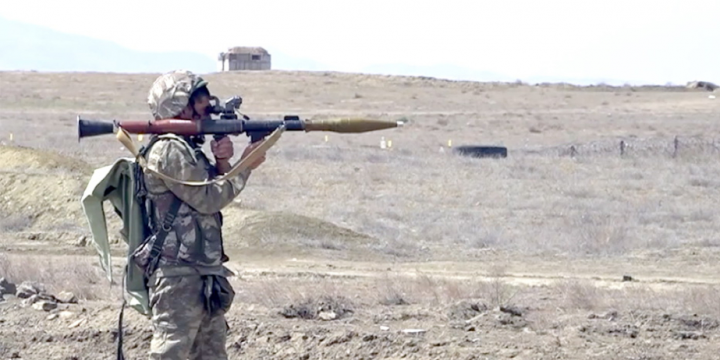 Azerbaijan’s Combined Arms Army holds training session with reservists