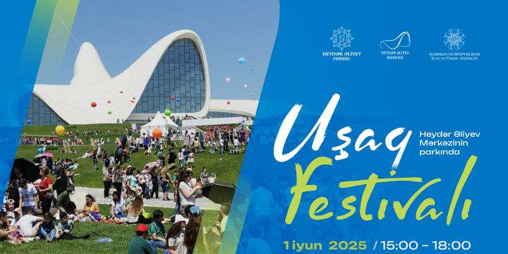 Heydər Əliyev Mərkəzinin parkında Uşaq festivalı təşkil olunacaq