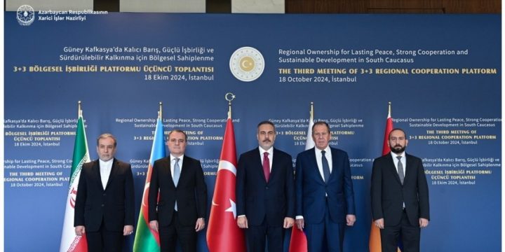 Cənubi Qafqazda regional əməkdaşlıq və inteqrasiya üçün yeni imkanlar yaranıb