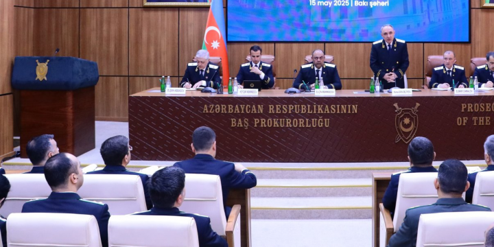 Baş Prokurorluqda əməliyyat müşavirəsi keçirilib