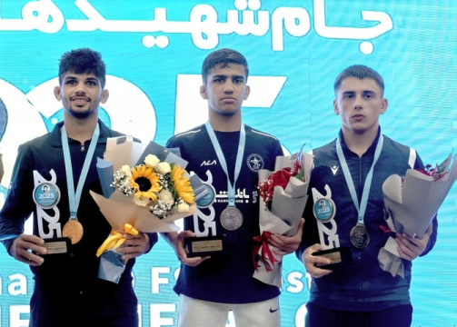 Azerbaijani freestyle wrestlers win silver and bronze at Iranian tournament