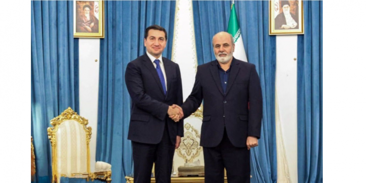 Assistant to President of Azerbaijan meets with Secretary of Iran’s Supreme National Security Council