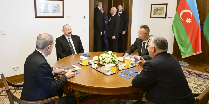President of Azerbaijan Ilham Aliyev held limited format meeting with Prime Minister of Hungary in Budapest