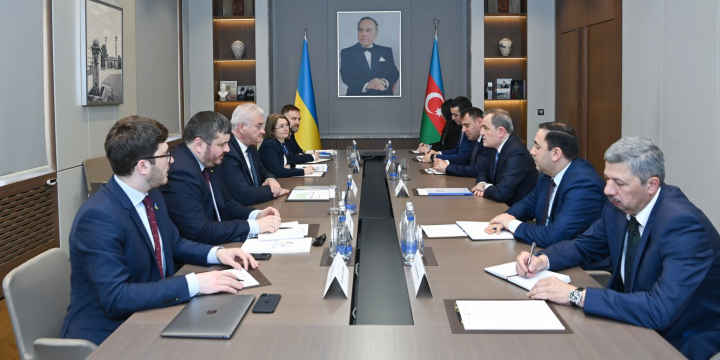 Azərbaycan və Ukrayna XİN başçılarının geniştərkibli görüşü keçirilib