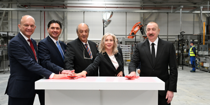 “Azerbaijan Coca-Cola Bottlers” LLC’s new production facility opened in Ismayilli