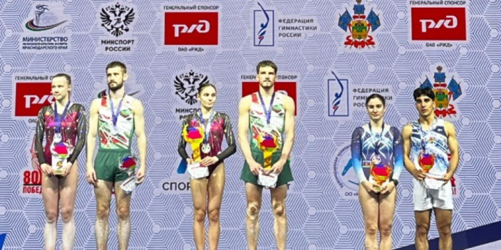 Azərbaycan gimnastları Rusiyda iki medal qazanıblar