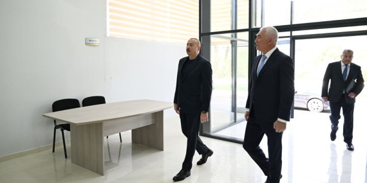 President Ilham Aliyev attended inauguration of Beylik village in Lachin district