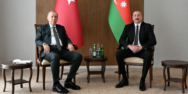 President of Azerbaijan held one-on-one meeting with President of Türkiye in Lachin