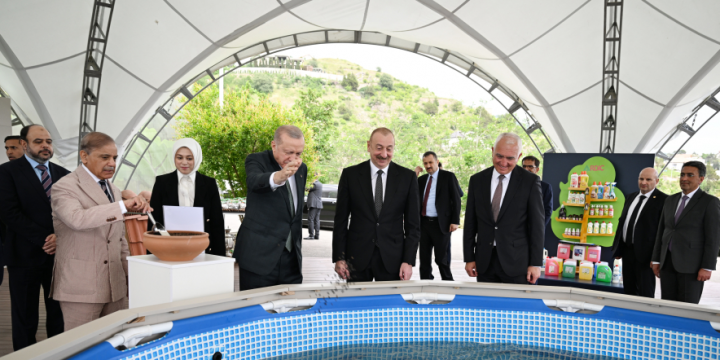 Presidents of Azerbaijan and Türkiye and Prime Minister of Pakistan visited promenade in Lachin cit