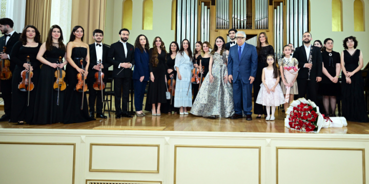 Leyla Aliyeva attends concert of students and youth at Baku Music Academy