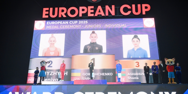 Azərbaycan gimnastı Avropa Kubokunda bürünc medal qazanıb