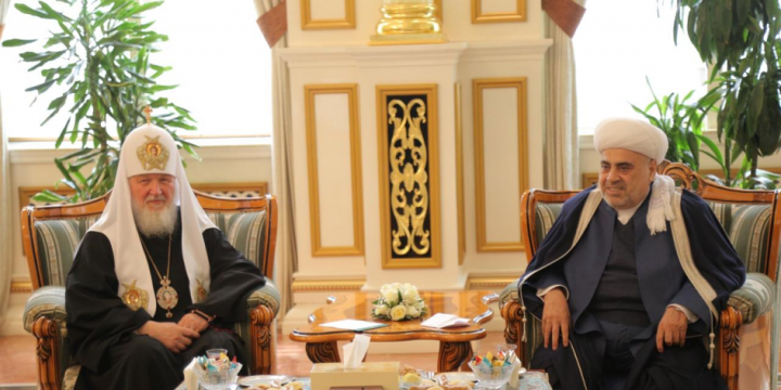 Patriarch Kirill meets with Caucasus Muslims Office Chairman in Baku